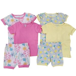 NWOT 2 Three Piece Pajamas Shorts Set B0016